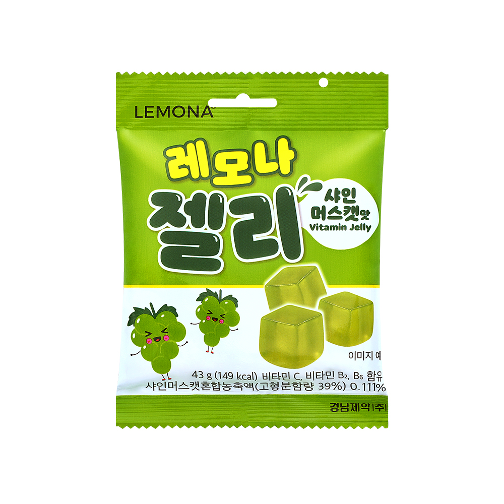 경남제약 레모나 샤인머스캣 젤리, 43g, 20개 상세 이미지 2