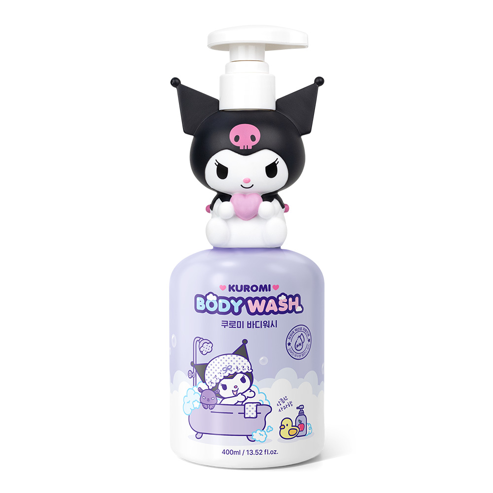 쿠로미 어린이 약산성 바디워시, 400ml, 1개