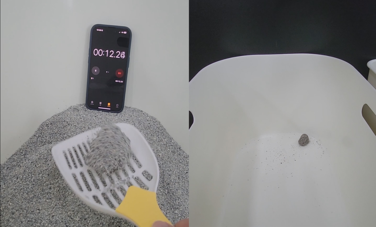캐트로 벤토나이트 먼지없는 고양이모래, 무향, 18kg, 3팩, 1개