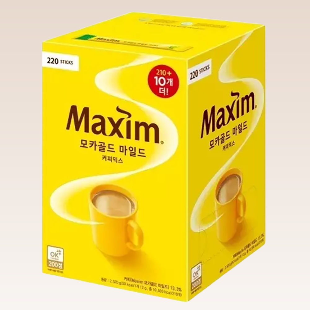 [토스쇼핑] 맥심 모카골드 마일드 커피믹스, 12g, 220개입, 1개