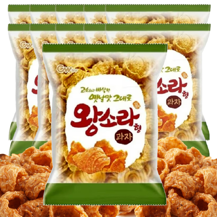 청우 왕소라형과자