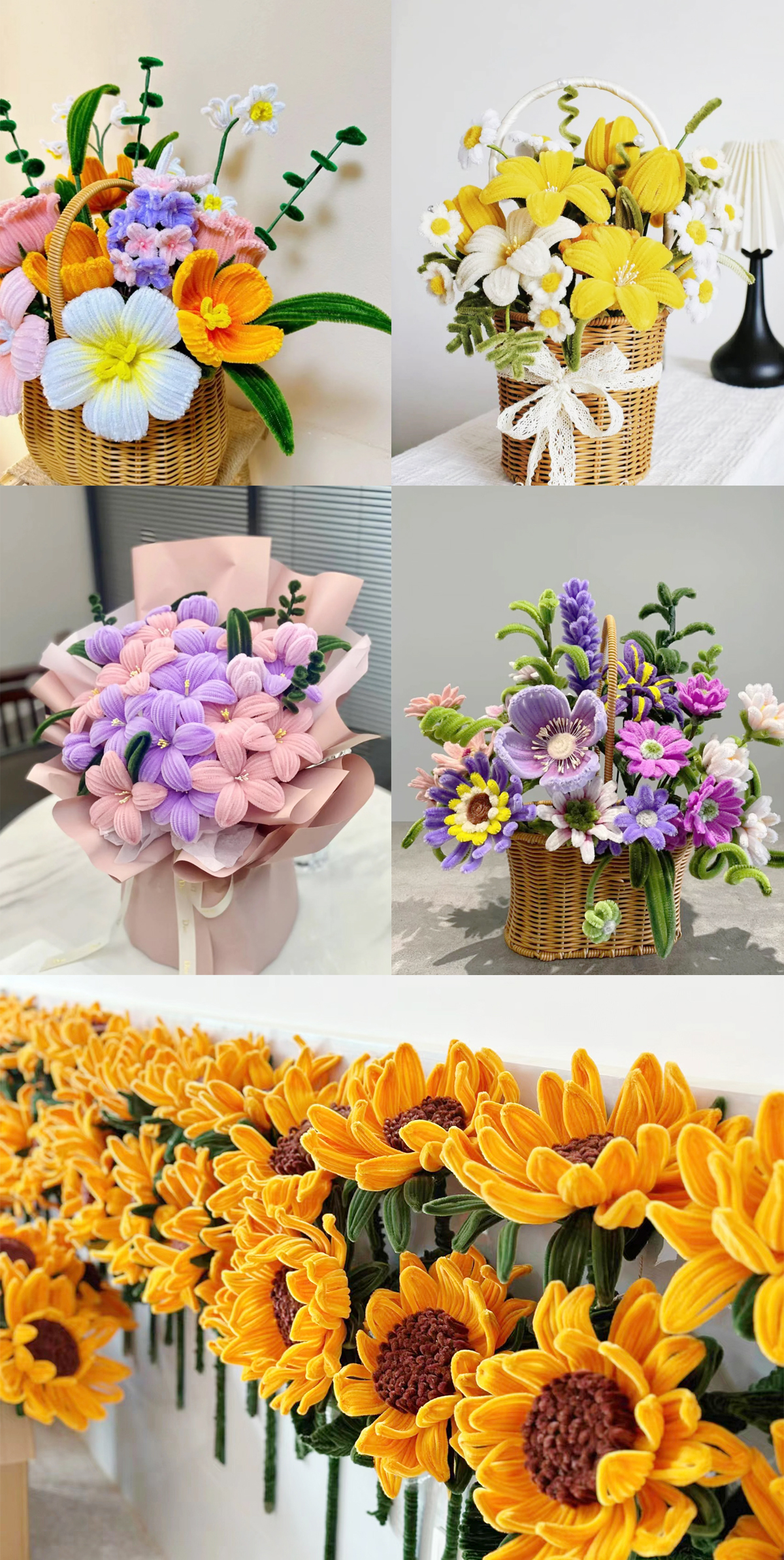 감성상점 모루철사 DIY키트 꽃만들기 인형만들기, 진주꽃수술, 화이트 상세 이미지 7