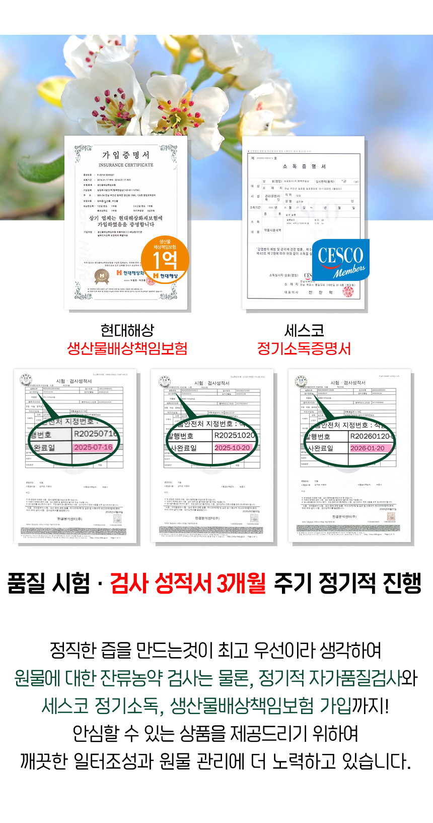 예진원 국내산 ABC주스, 80ml, 100포, 1개