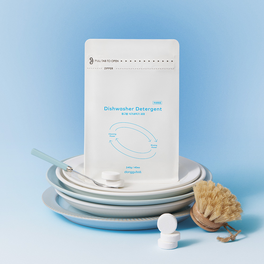 동구밭 올인원 식기세척기 세제 타블렛, 240g, 1개 상세 이미지 2