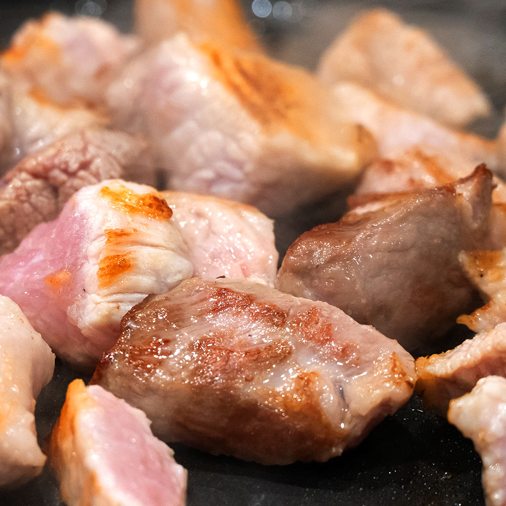 한돈 1+등급 뒷고기 500g 2팩