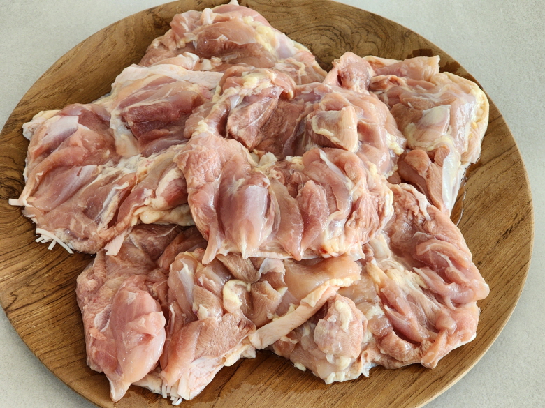 순살 산더미 닭다리살, 2kg + 2kg, 1세트
