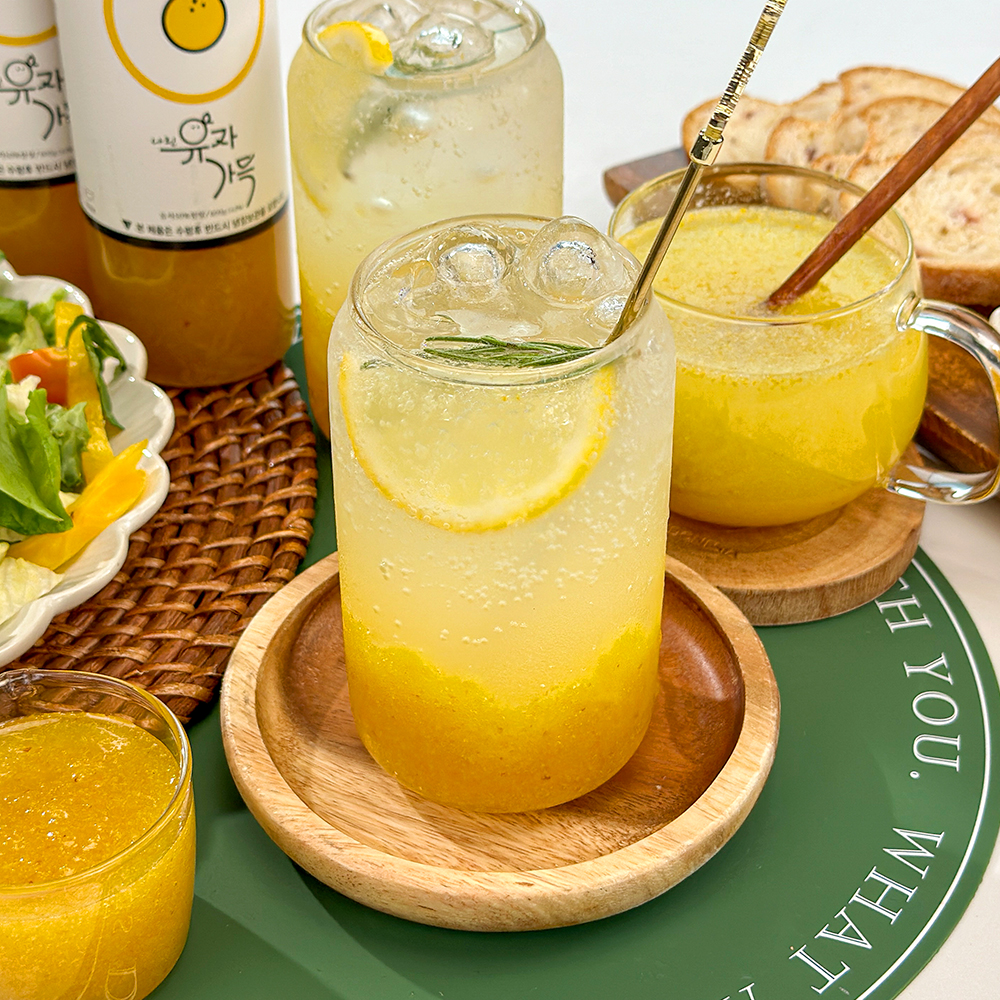 갈아만든 유자청 600g