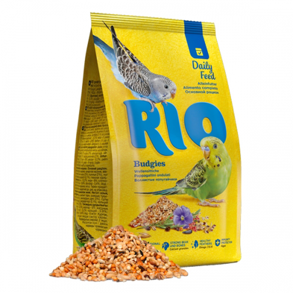리오 사랑앵무 잉꼬 사료, 1kg, 1개