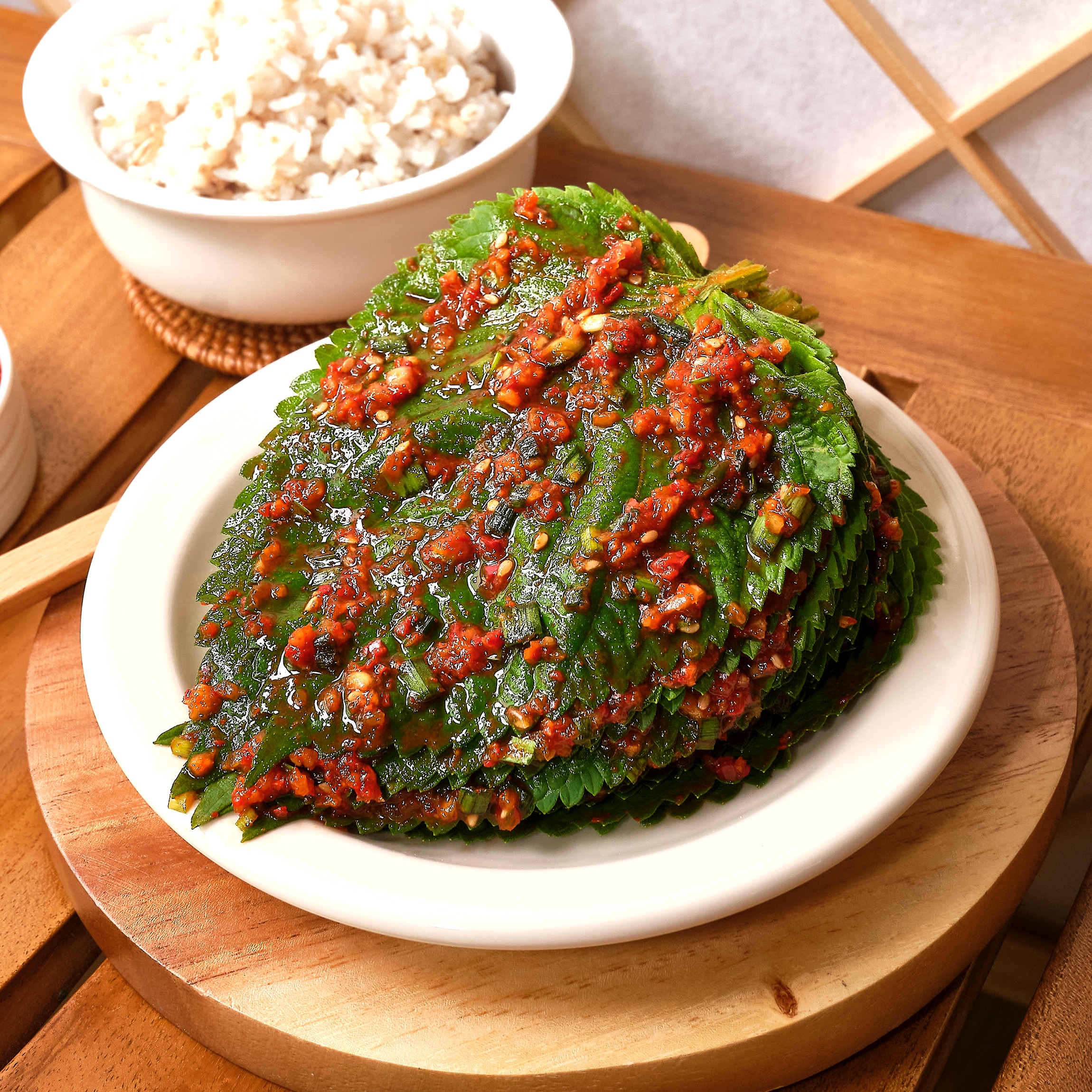 생깻잎김치 400g