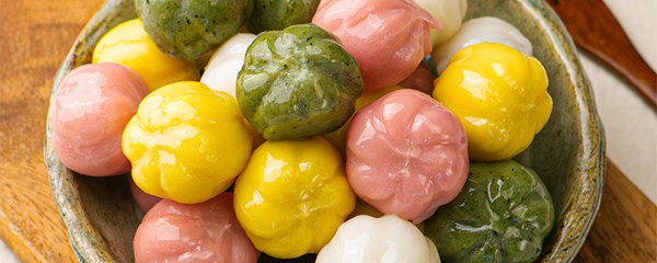 궁중 사색 꿀떡, 1kg, 2개