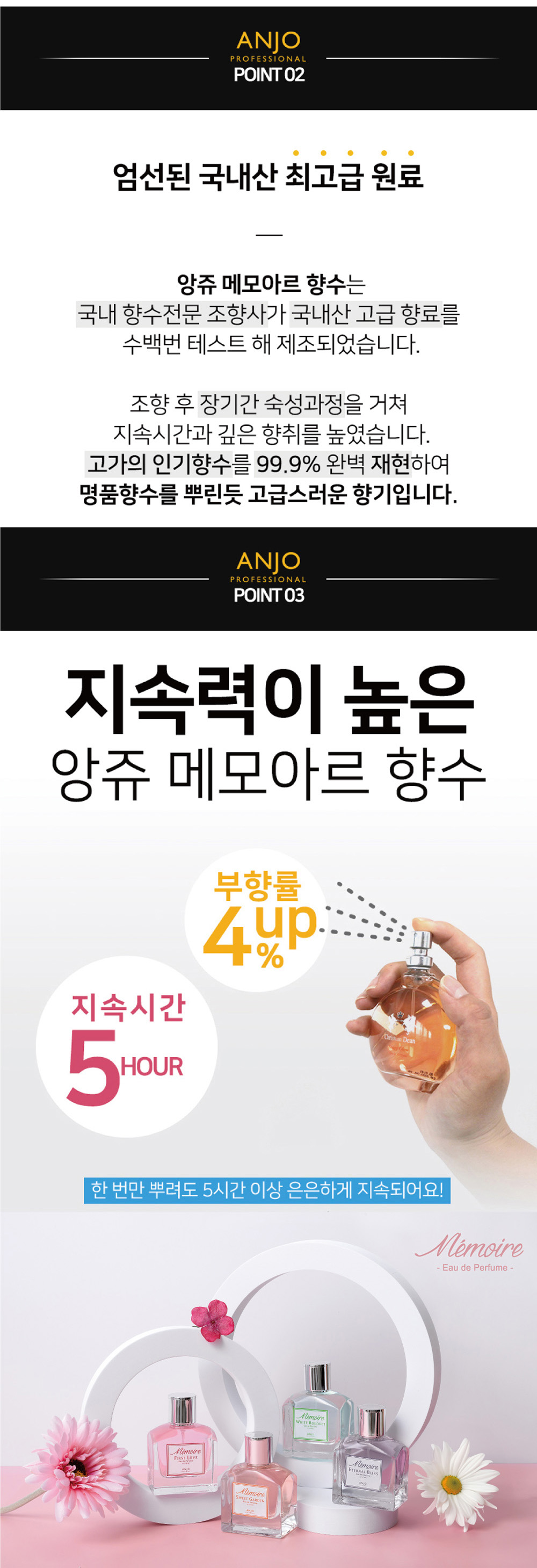 앙쥬 메모아르 오드퍼퓸, 이터널블리스, 50ml, 1개 상세 이미지 6
