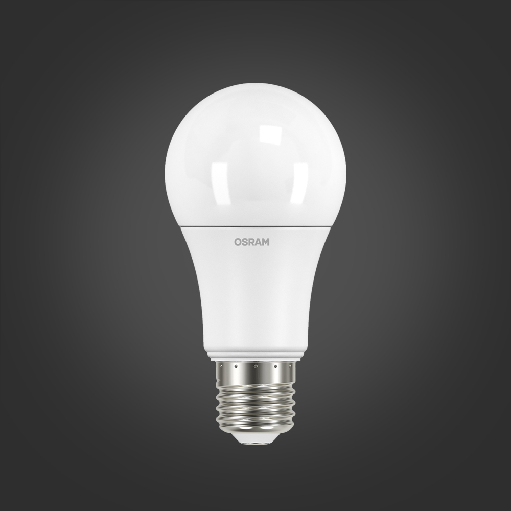 오스람 LED 클래식 A 램프 플리커프리, 주광색, 10.5W, 1개