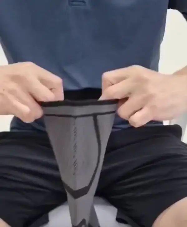 무릎보호대, 블랙, S, 1세트 상세 이미지 1