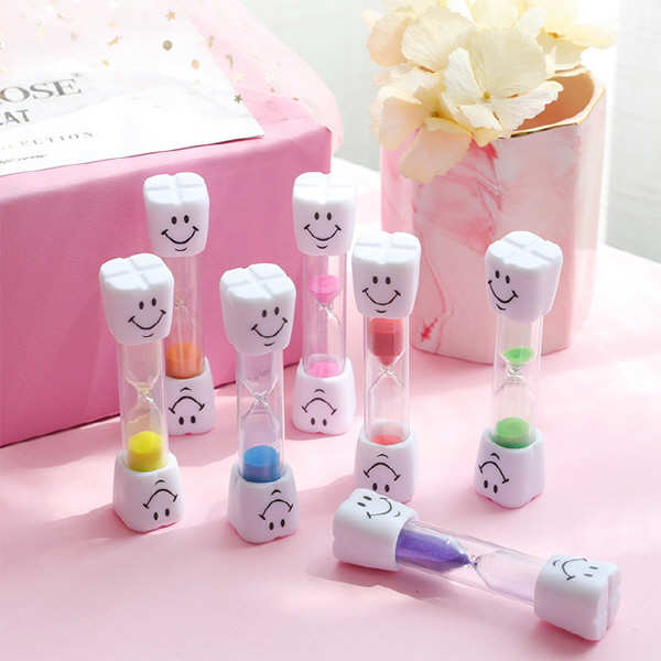 덴탈 3분 모래시계, 초록, 3개