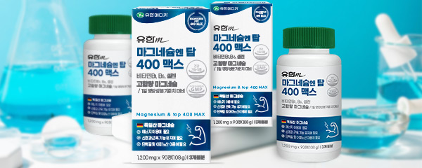 유한메디카 마그네슘엔탑 400 맥스, 90정, 1개