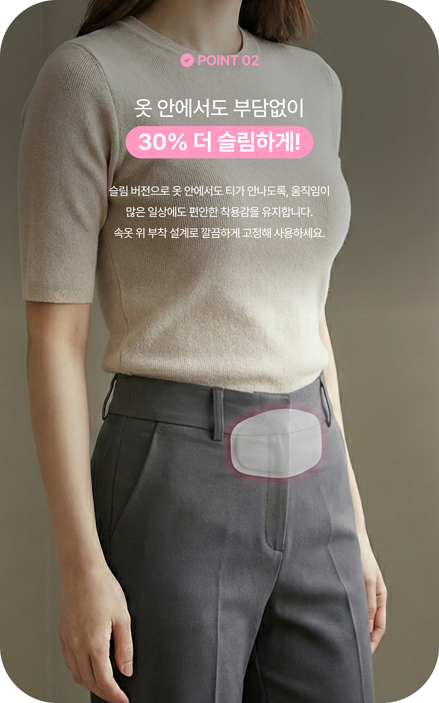 곰도리 케어+ 아랫배 온열패치, 20매, 1개 상세 이미지 5