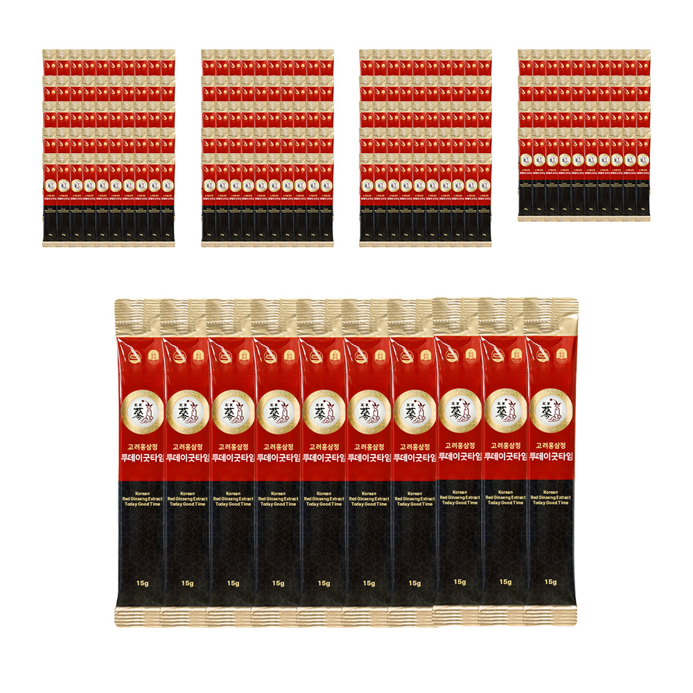 풍년보감 고려홍삼정 투데이굿타임, 15g, 200포 + 쇼핑백, 1개, 1세트 상품 이미지 1