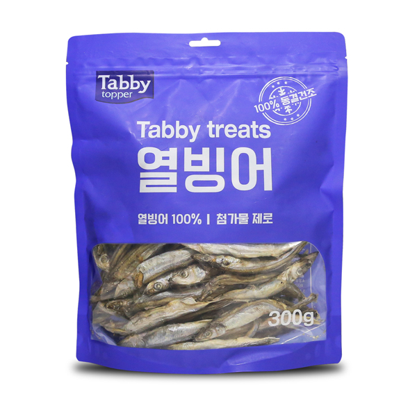 테비 동결건조 열빙어 강아지간식, 300g, 1개 상품 이미지 1