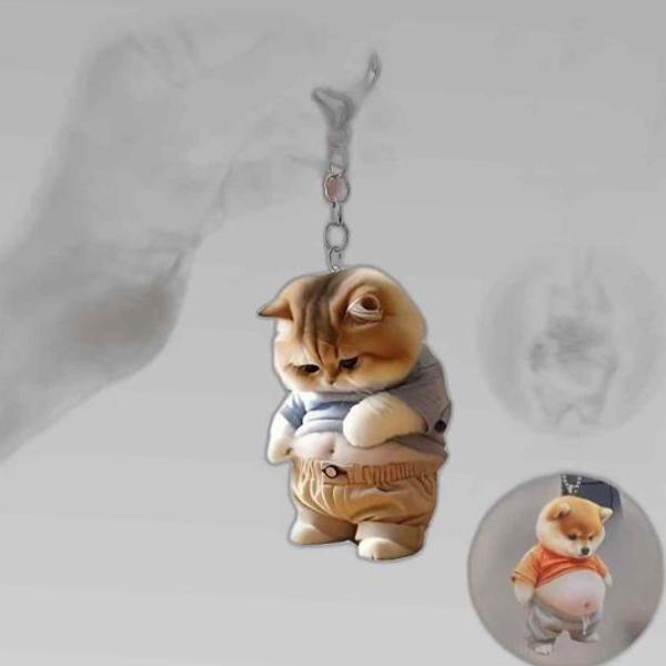 뚱땡이 애완 키링, 시무룩 비만 시바견