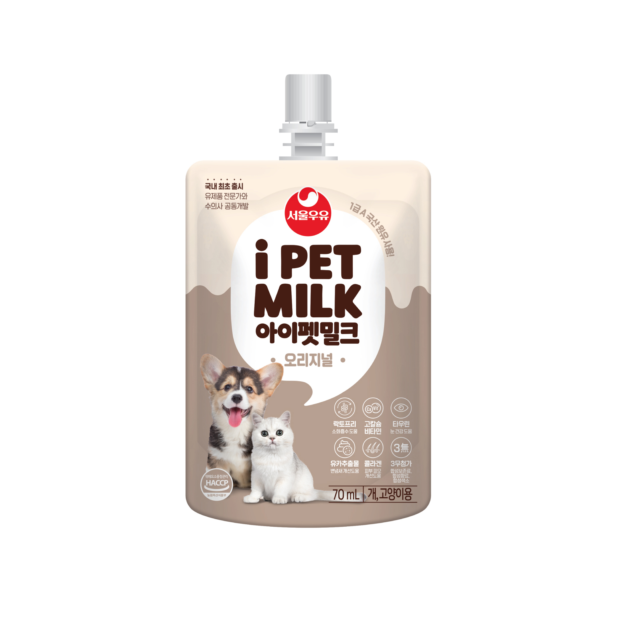 서울우유 아이펫밀크 오리지널, 70ml, 10개