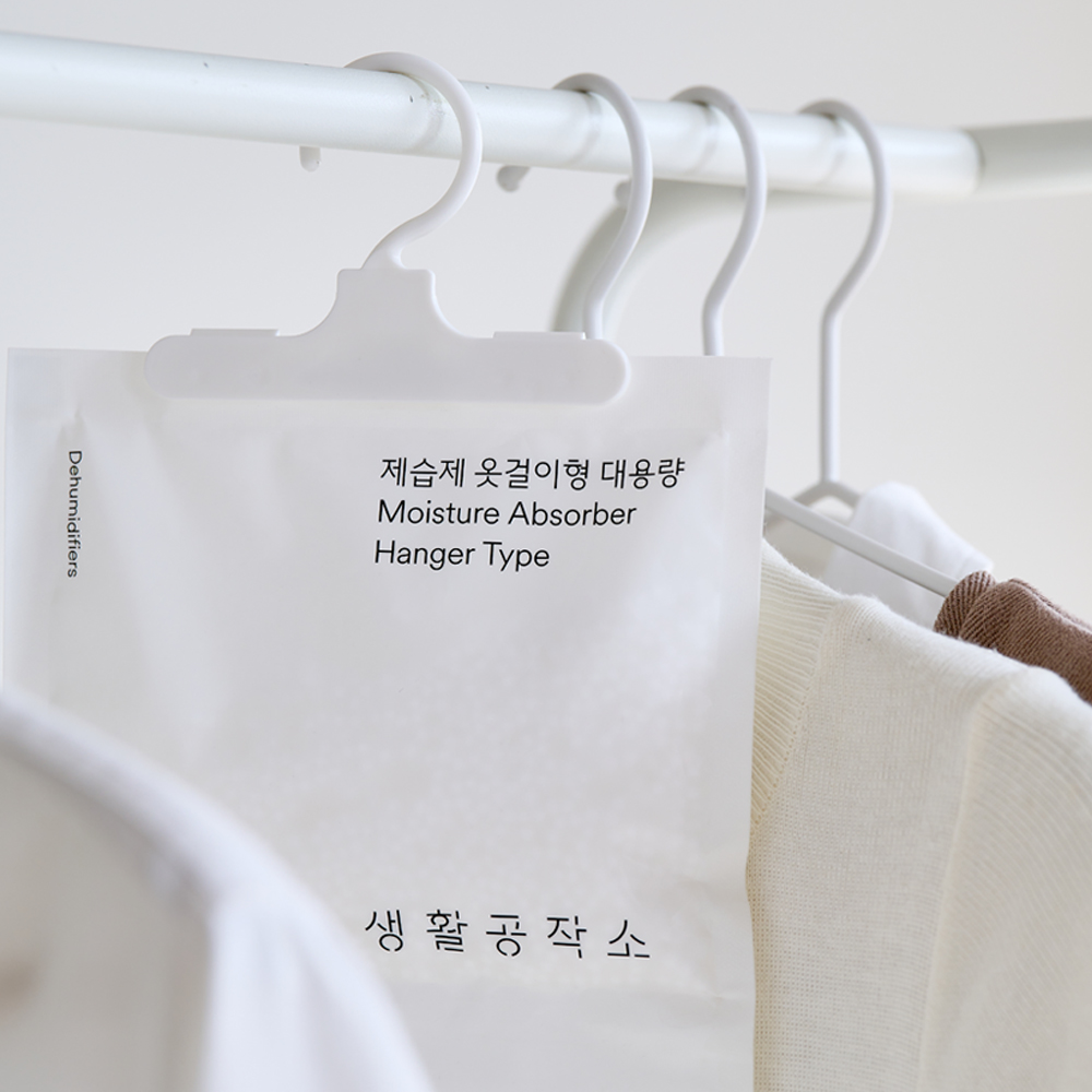생활공작소 제습제 옷걸이형, 200g, 12개 상품 이미지 4