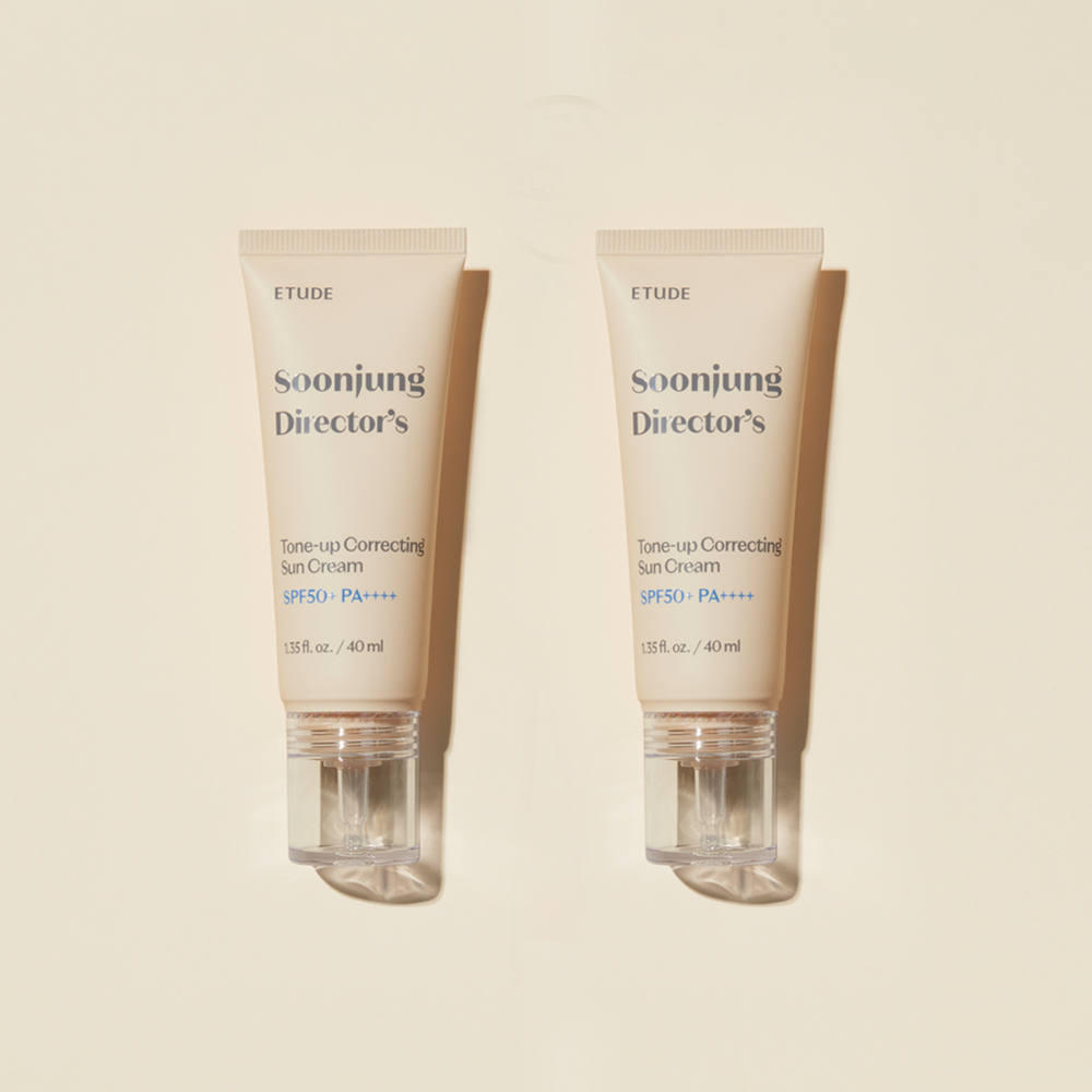 에뛰드 순정디렉터 톤업 수정 선크림, 40ml, 2개 상품 이미지 1