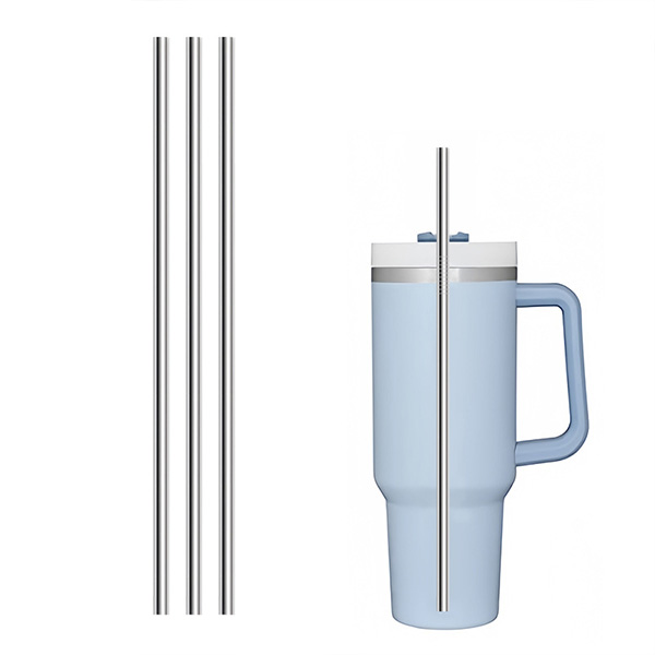 30oz-40oz 스테인리스 롱빨대, 3개입, 1세트