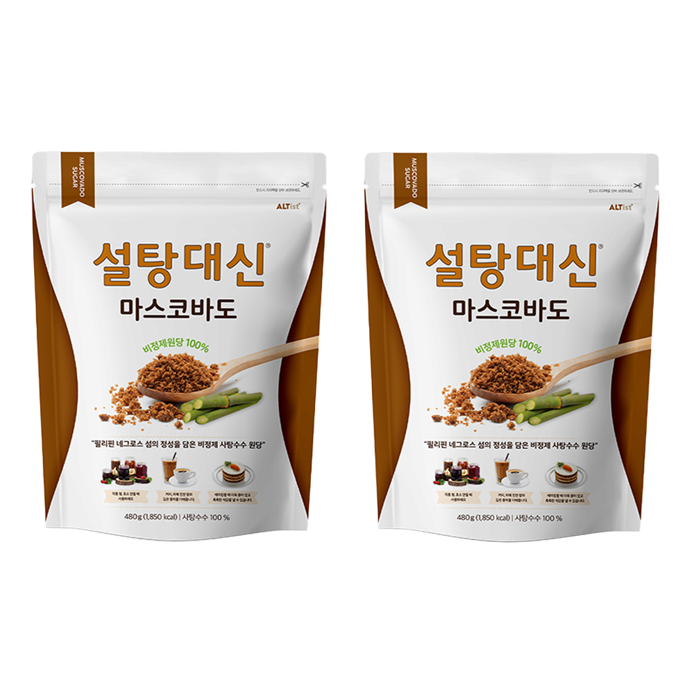 [토스]마스코바도 비정제 원당 480g 2개 (8,900원/무료)