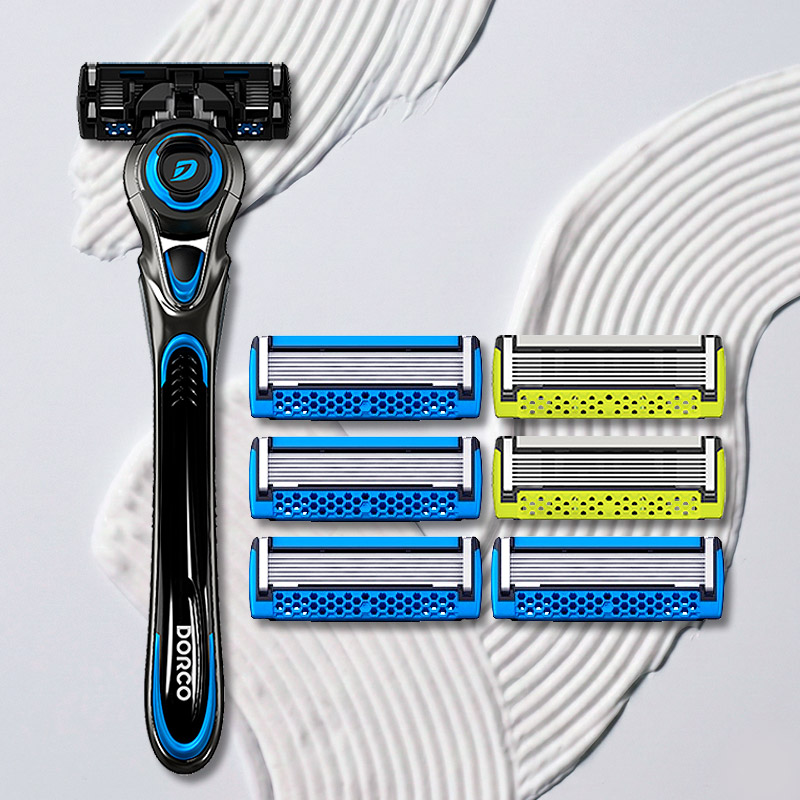 도루코 프레시 7중날 면도세트 본체+날7입