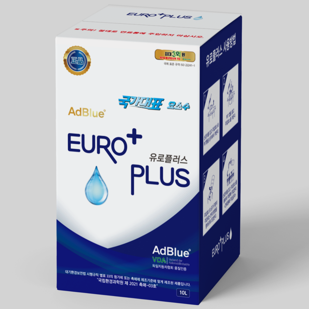 유로플러스 요소수, 디젤 경유 차량용, 국내산 AdBlue, 10L, 1개 상품 이미지 1