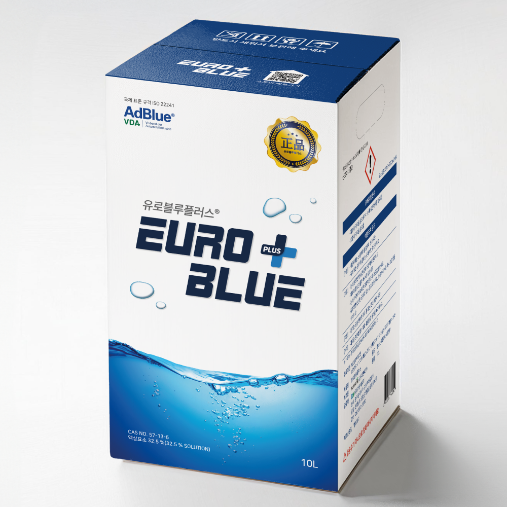 유로블루플러스 프리미엄 차량용 요소수, 국내산 AdBlue, 호스 포함, 10L, 1개 상품 이미지 1