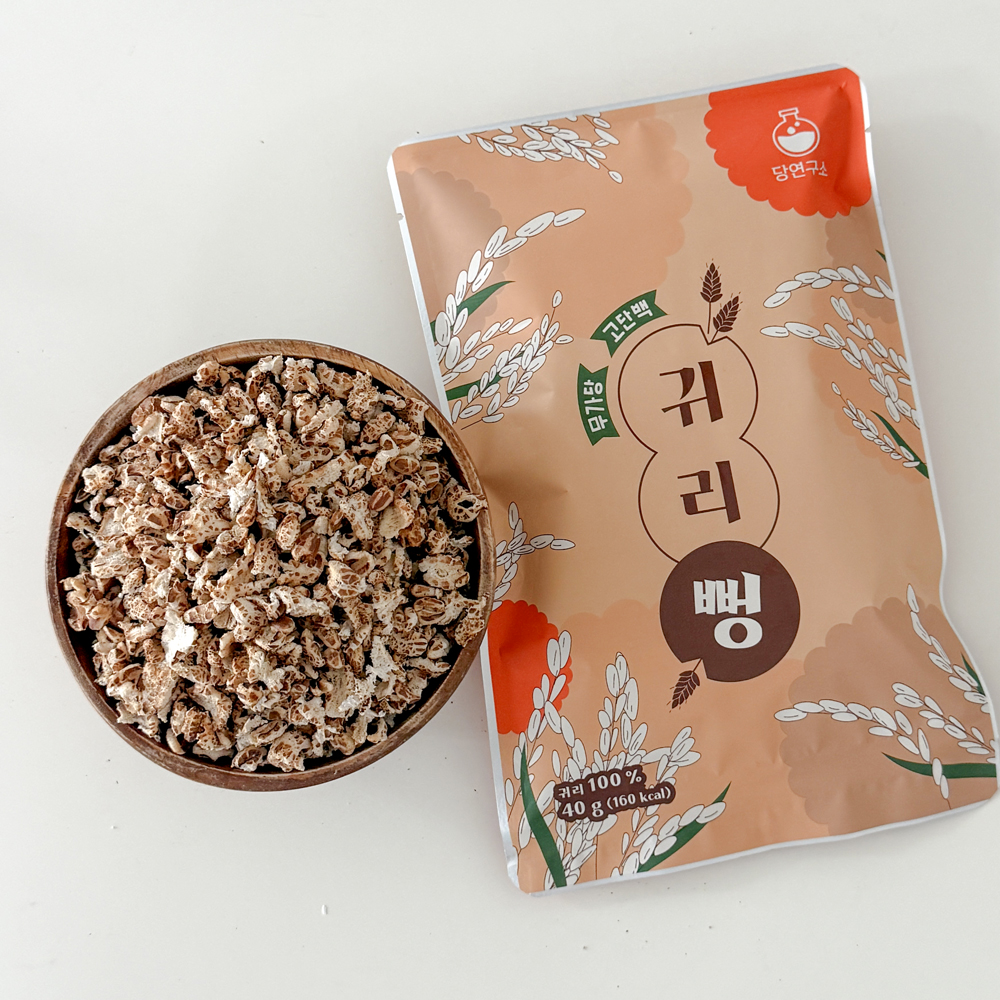 당연구소 귀리뻥, 40g, 10봉 상품 이미지 1