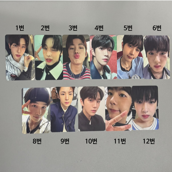 엔시티 위시 미니2집 팝팝 초회한정반 포카, 12번, 사쿠야 상세 이미지 2