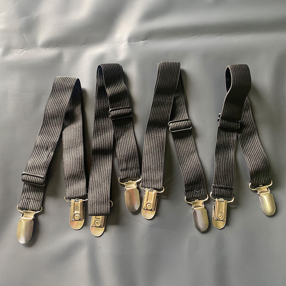 리예 침대시트 고정 집게, 블랙, 4개입, 1세트