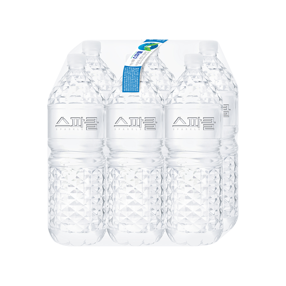스파클 무라벨 생수 2L 30개