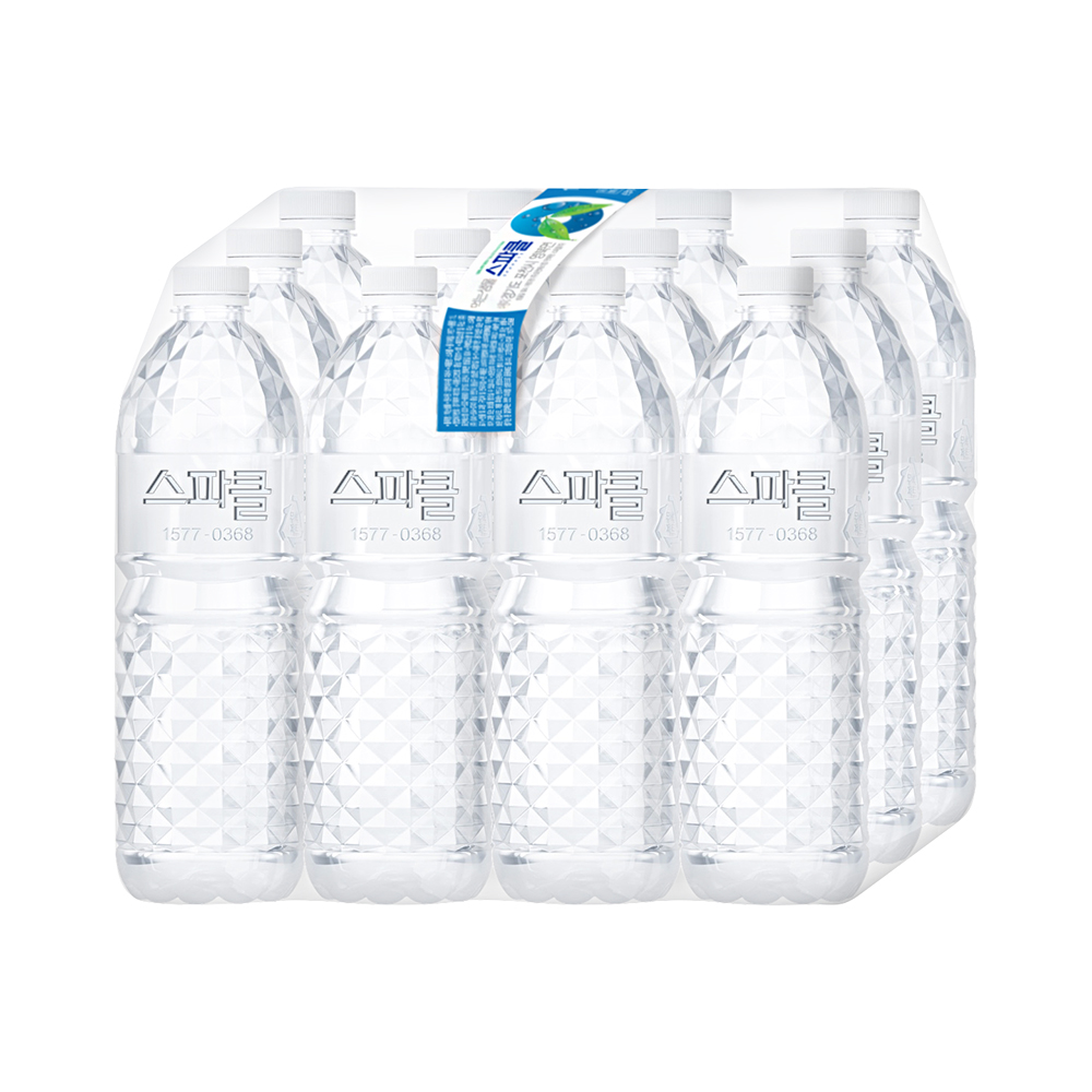 [토스쇼핑]스파클 생수 무라벨, 1L, 36개