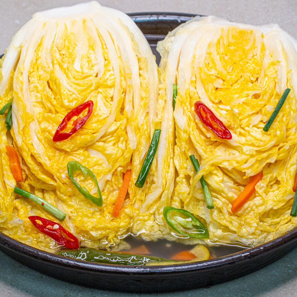 새벽팜 참매실 새벽 백김치, 3kg, 1개