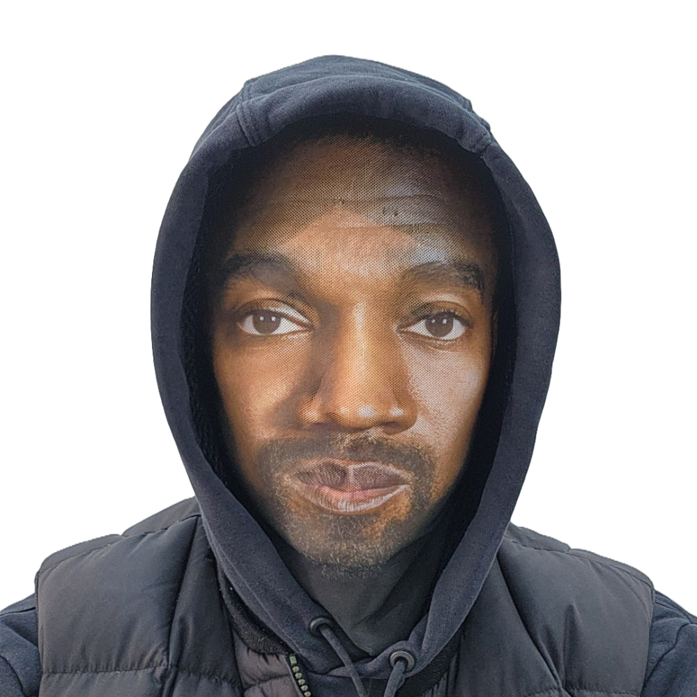 마이너컴퍼니 칸예 복면, 블랙, 1개
