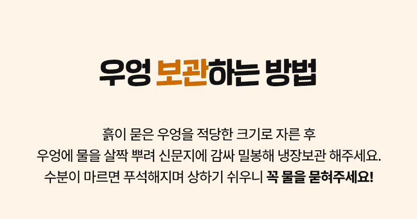 25년 햇 우엉 국내산 우엉, 실속형 차용 많이 굵음, 2kg, 1박스
