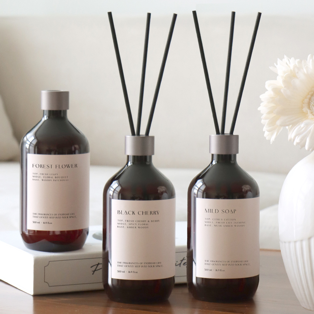 올챌린지 디퓨저, 프리지아, 500ml, 3개