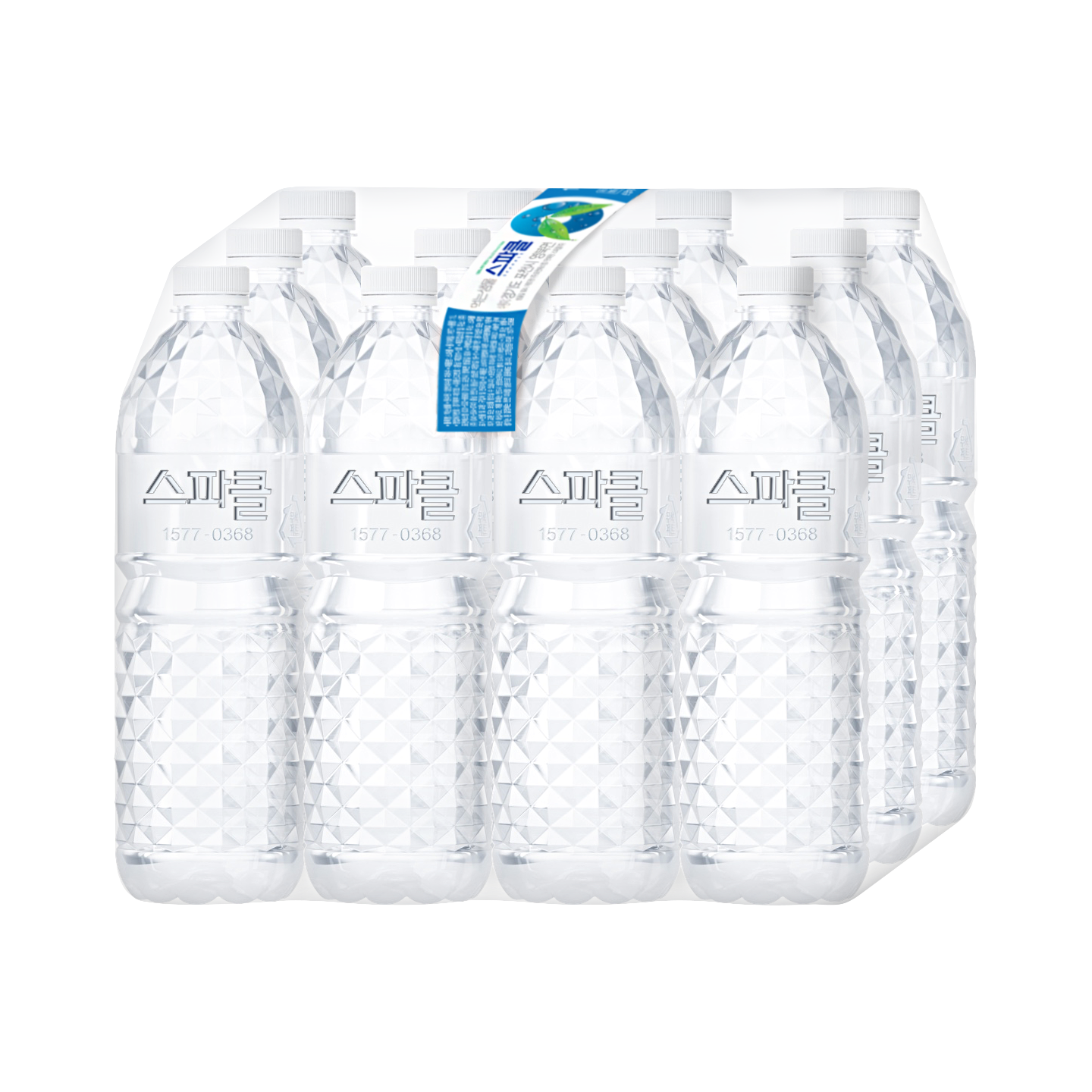 스파클 생수, 무라벨, 1L, 24개 상세 이미지 2