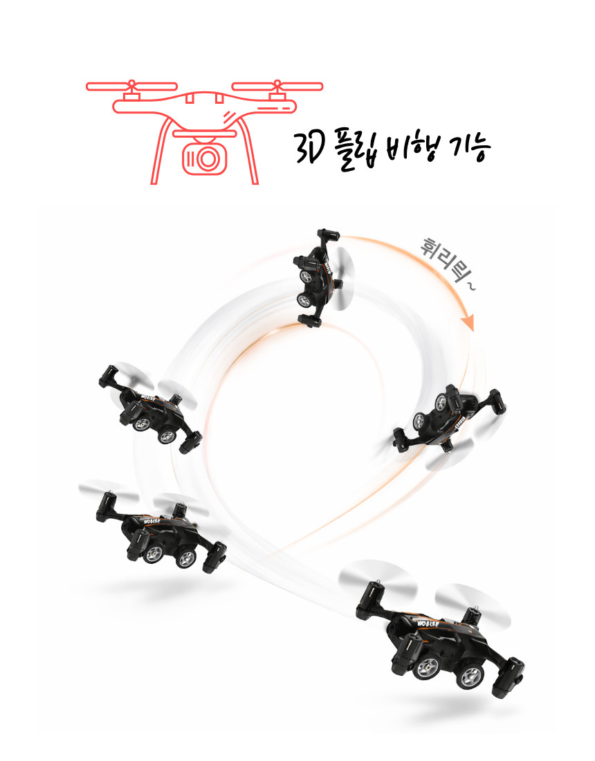 드론자동차 WDS132, 검정, 1개 상세 이미지 4