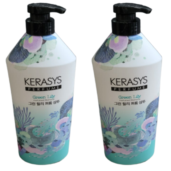 케라시스 그린 릴리 퍼퓸 샴푸, 1L, 2개