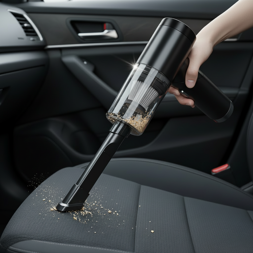 세이헬로 무선 차량용 청소기 에어건 2in1, SAYCAR00025, 아르고블랙, 2000mAh, 120W, 1개