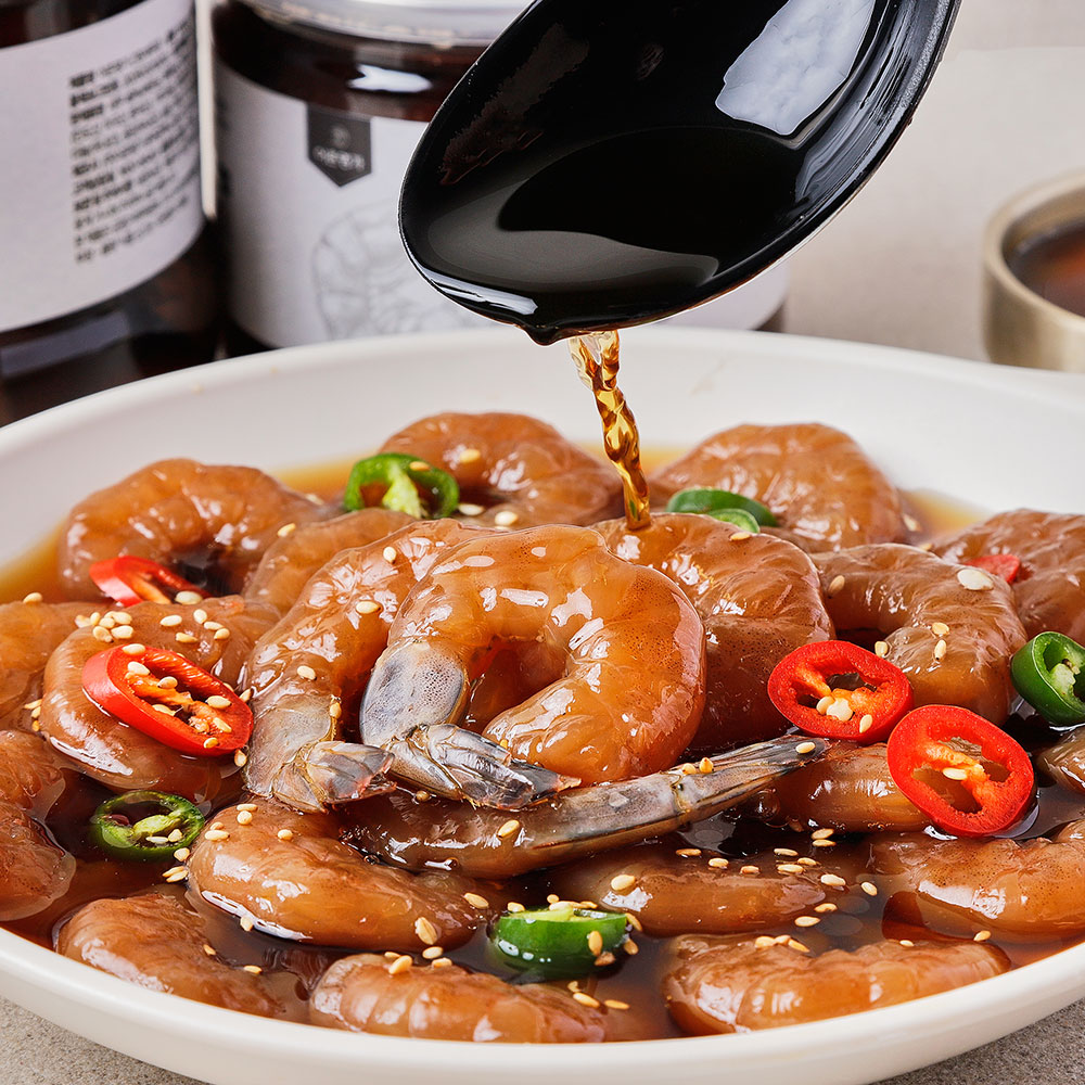 어촌명가 간장 깐새우장, 1kg, 1개 상품 이미지 5