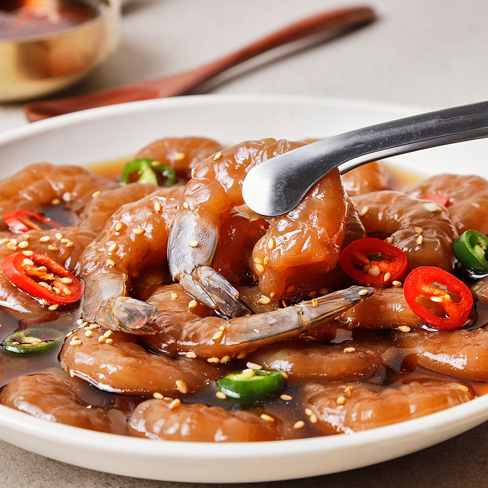 어촌명가 간장 깐새우장, 1kg, 1개 상품 이미지 8