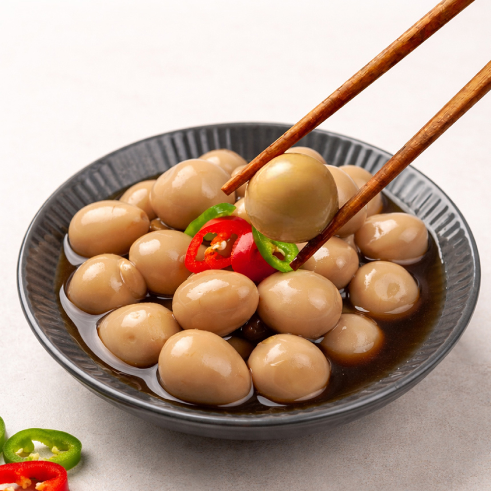 [토스쇼핑] 맛꾼 메추리알 장조림, 1kg, 2개