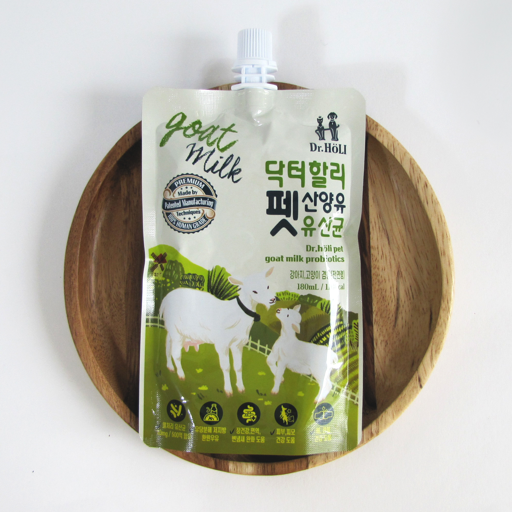 닥터할리 펫밀크 산양유, 180ml, 10개