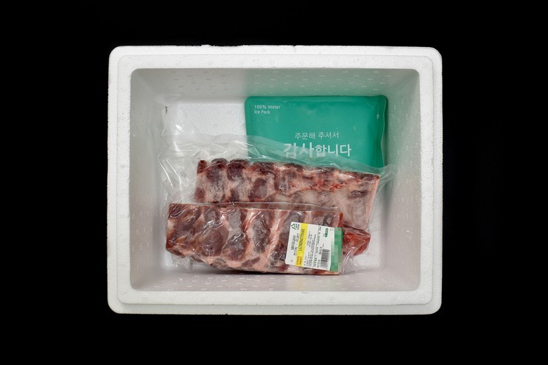 국내산 한돈 돼지 등갈비, 1kg, 1개