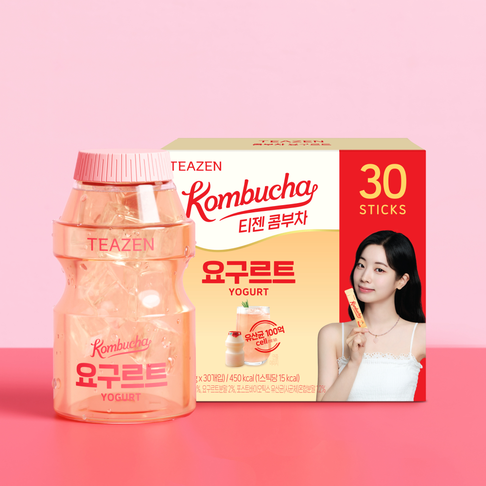 티젠 콤부차 요구르트맛, 5g, 30개입, 2박스 + 요구르트 보틀, 490ml, 1개 상품 이미지 1